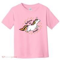 Unicorn Believe In Magic Toddler T-Shirt thumb 0