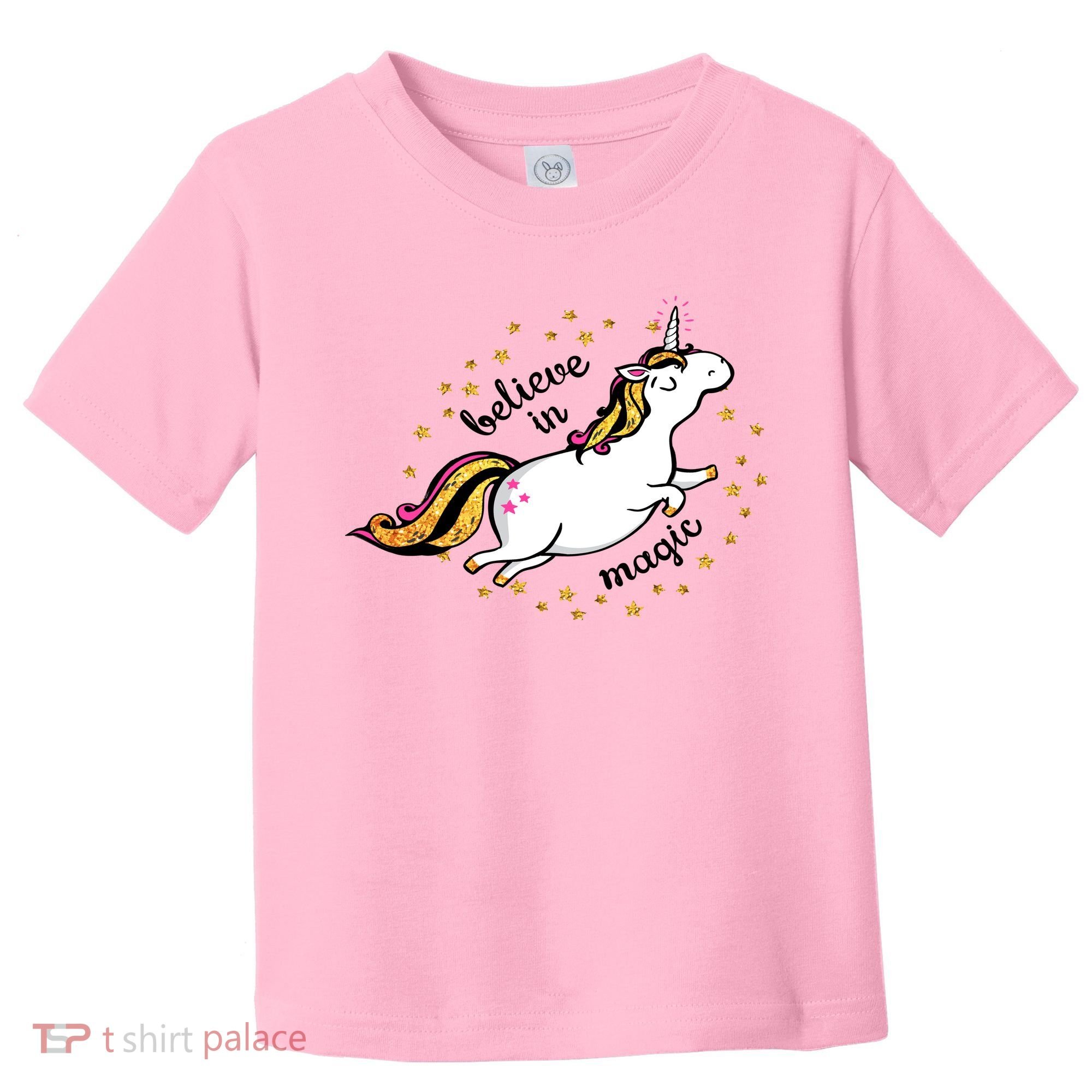 Unicorn Believe In Magic Toddler T-Shirt