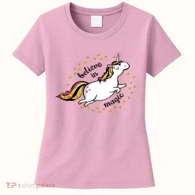Unicorn Believe In Magic Women's T-Shirt