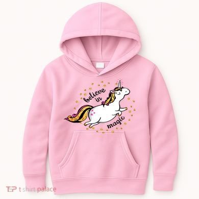 Unicorn Believe In Magic Kids Hoodie