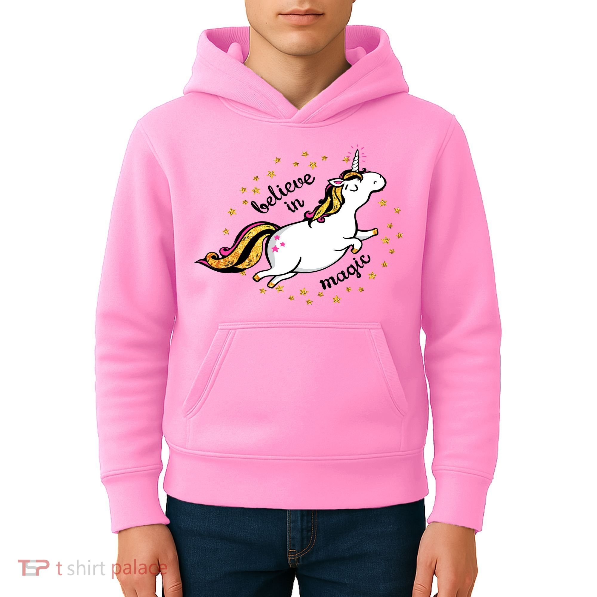 Unicorn Believe In Magic Kids Hoodie