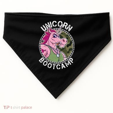 Unicorn Boot Camp USA-Made Doggie Bandana