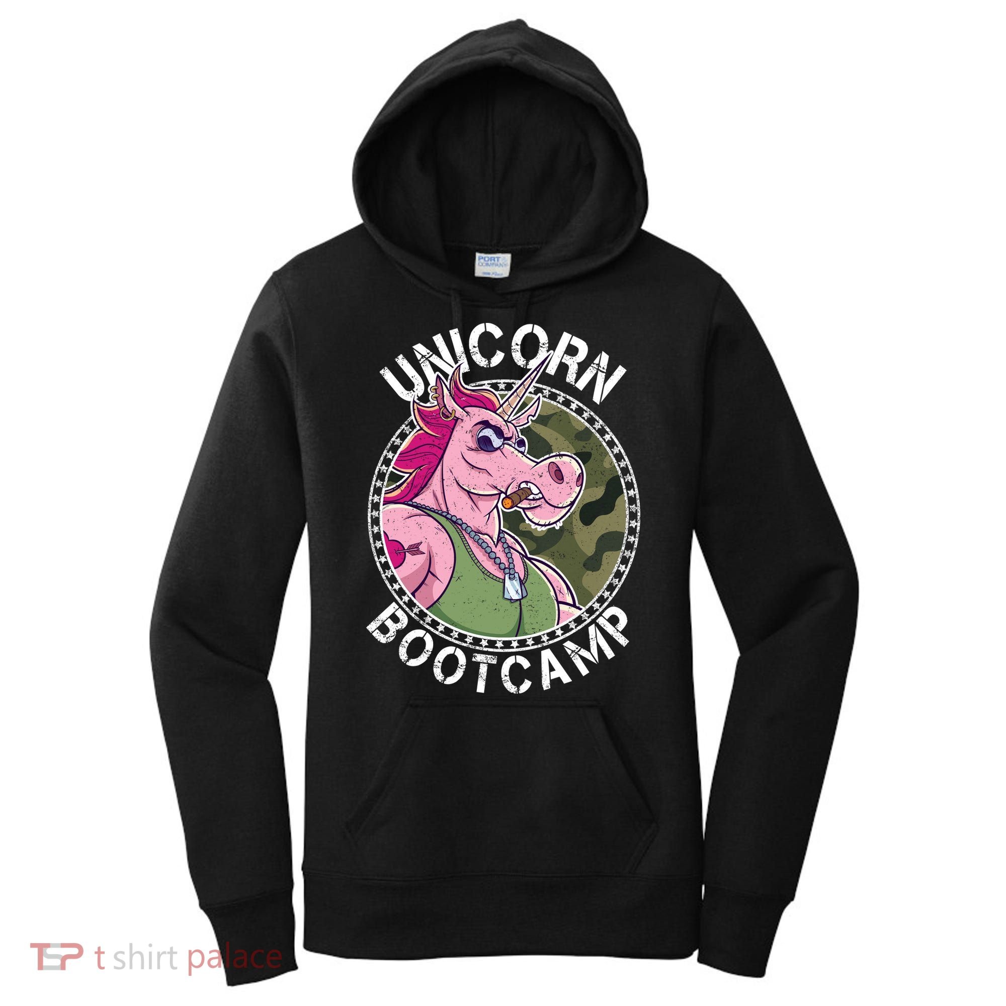 Unicorn Boot Camp Women's Hoodie