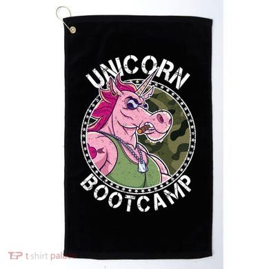 Unicorn Boot Camp Golf Towel
