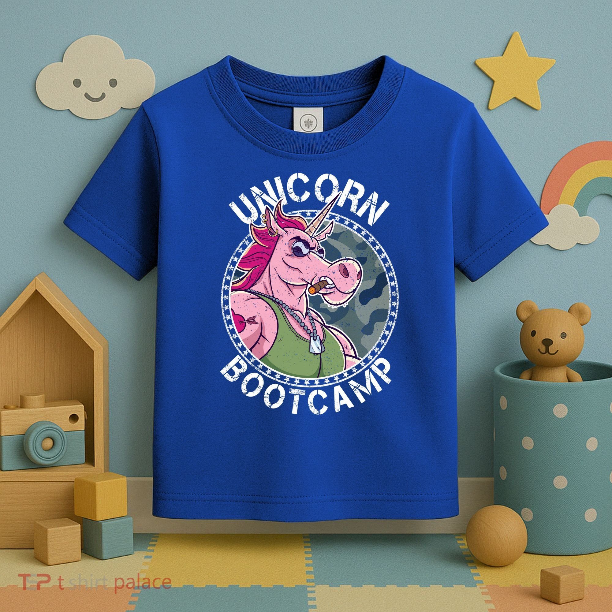 Unicorn Boot Camp Toddler T-Shirt
