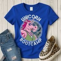 Unicorn Boot Camp Women's T-Shirt thumb 3