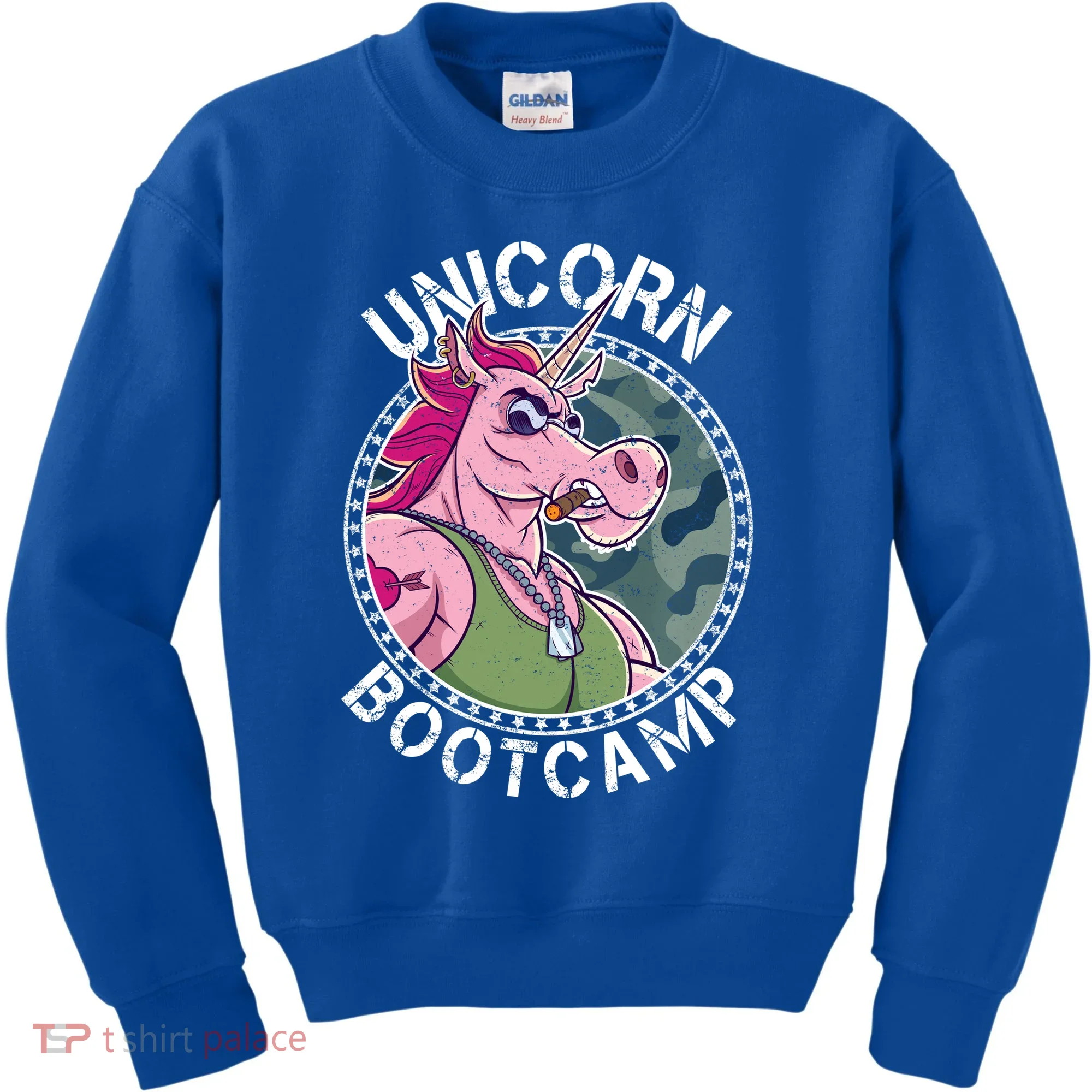 Unicorn Boot Camp Kids Sweatshirt