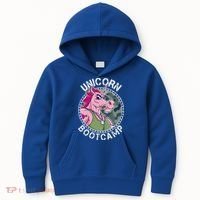 Unicorn Boot Camp Kids Hoodie thumb 0