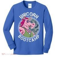 Unicorn Boot Camp Kids Long Sleeve Shirt thumb 0