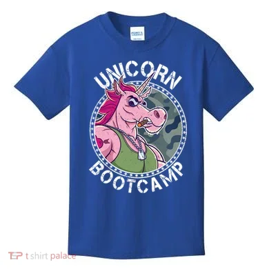 Unicorn Boot Camp Kids T-Shirt