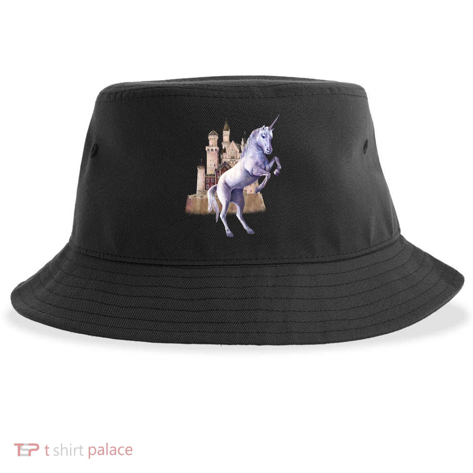 Unicorn Castle Sustainable Bucket Hat