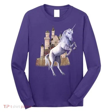 Unicorn Castle Long Sleeve Shirt