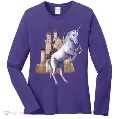 Unicorn Castle Women's Long Sleeve Shirt