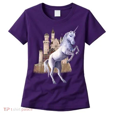 Unicorn Castle Women's T-Shirt