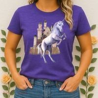 Unicorn Castle Women's T-Shirt thumb 2