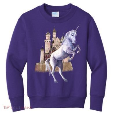 Unicorn Castle Kids Sweatshirt