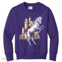 Unicorn Castle Kids Sweatshirt thumb 0