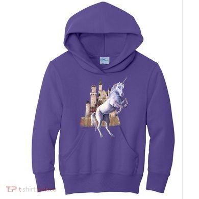 Unicorn Castle Kids Hoodie