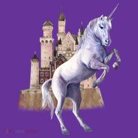 Unicorn Castle Kids Long Sleeve Shirt thumb 2