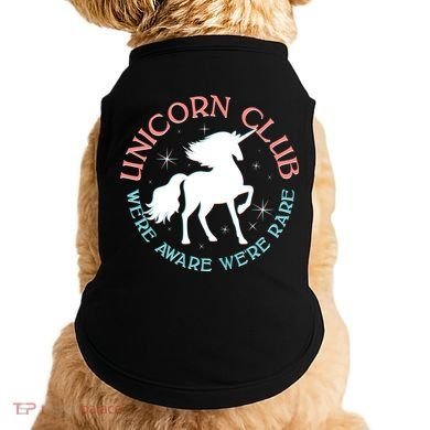 Unicorn Club We're Aware We're Rare Doggie Tank