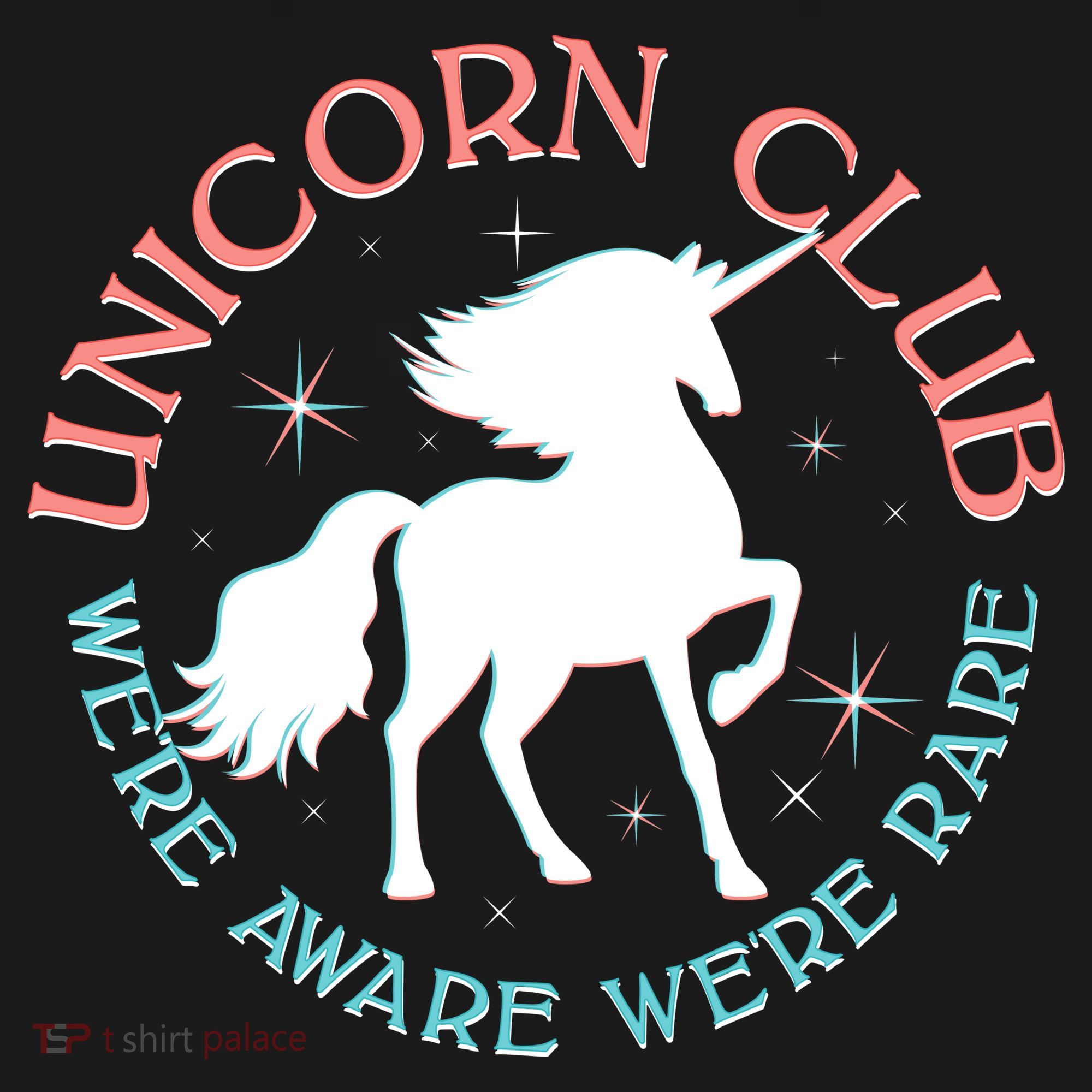 Unicorn Club We're Aware We're Rare Apron