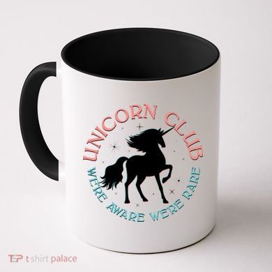 Unicorn Club We're Aware We're Rare Coffee Mug