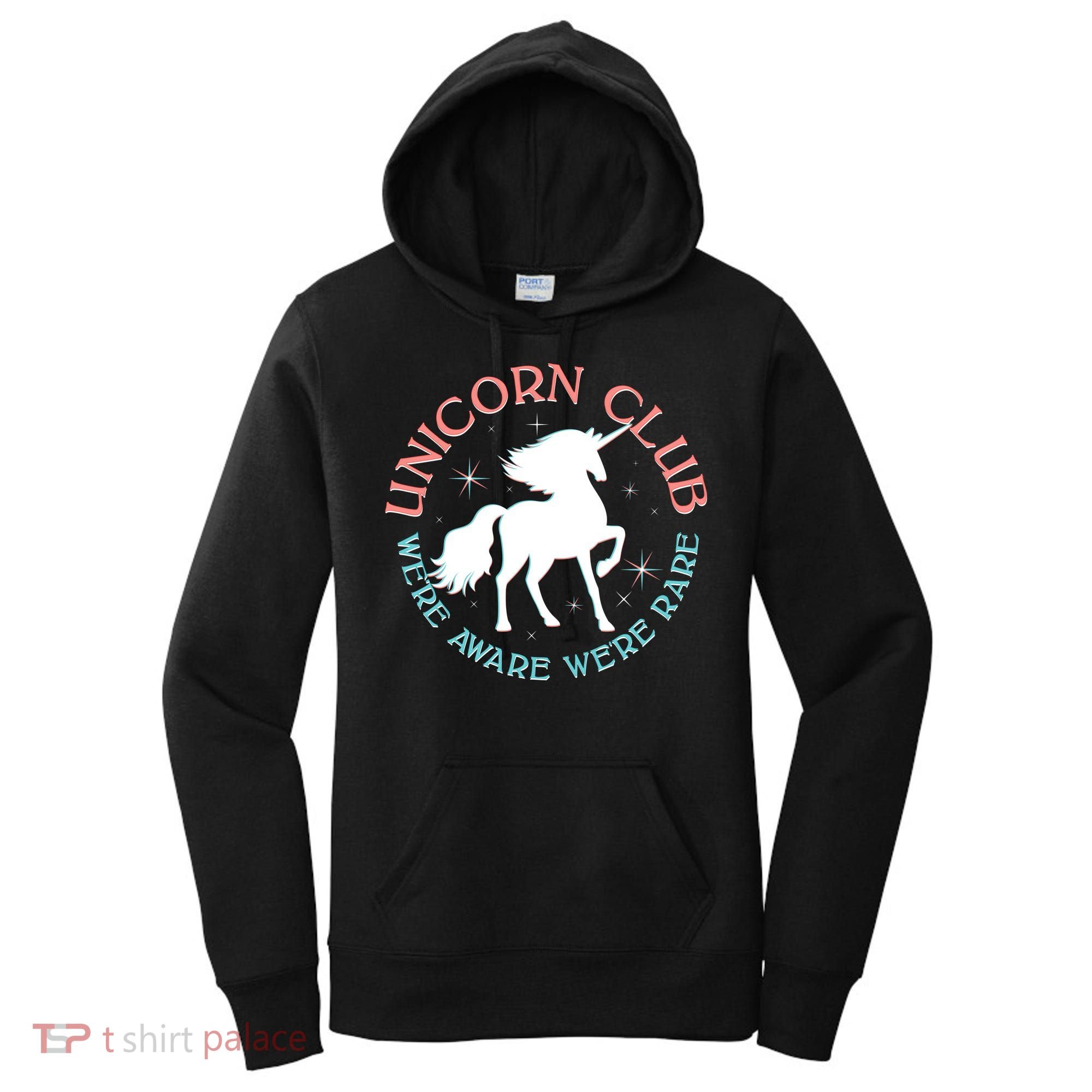 Unicorn Club We're Aware We're Rare Women's Hoodie