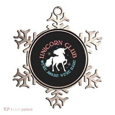Unicorn Club We're Aware We're Rare Ornament