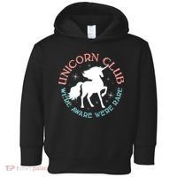 Unicorn Club We're Aware We're Rare Toddler Hoodie thumb 0