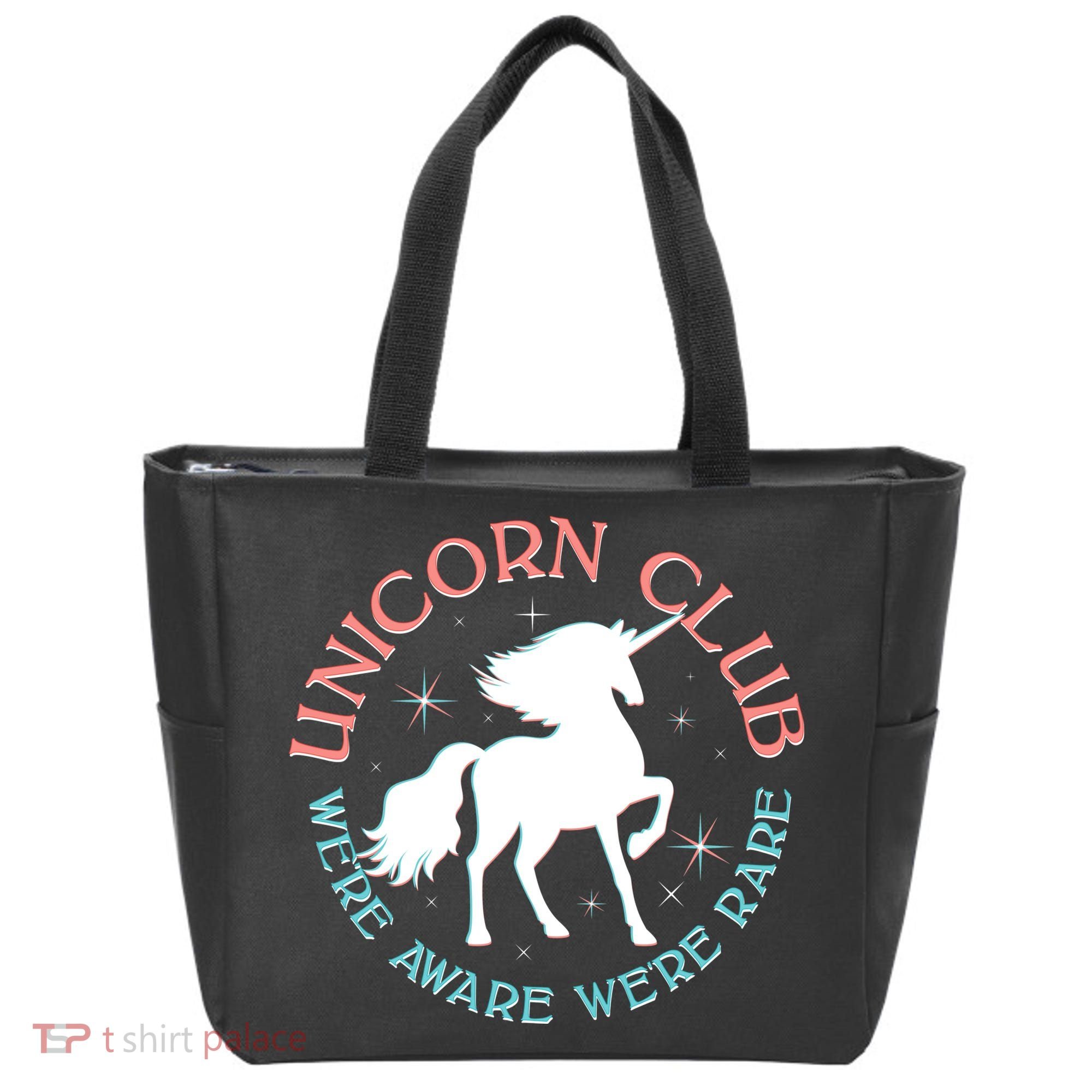 Unicorn Club We're Aware We're Rare Tote Bag
