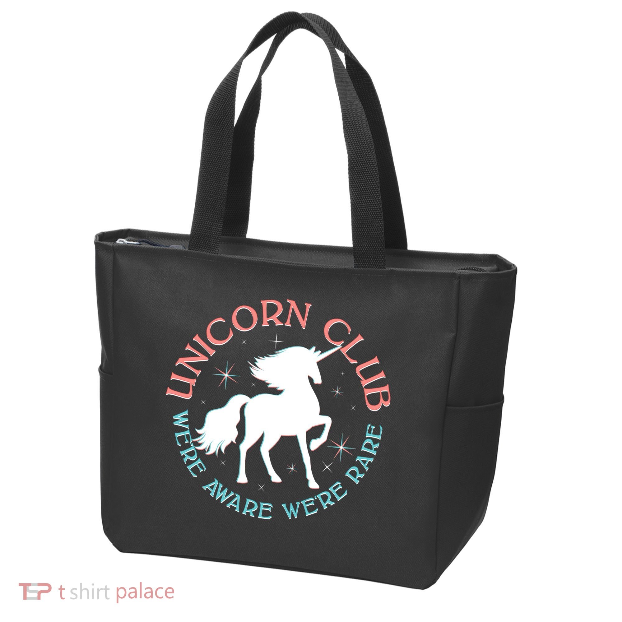 Unicorn Club We're Aware We're Rare Tote Bag