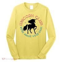 Unicorn Club We're Aware We're Rare Long Sleeve Shirt thumb 0