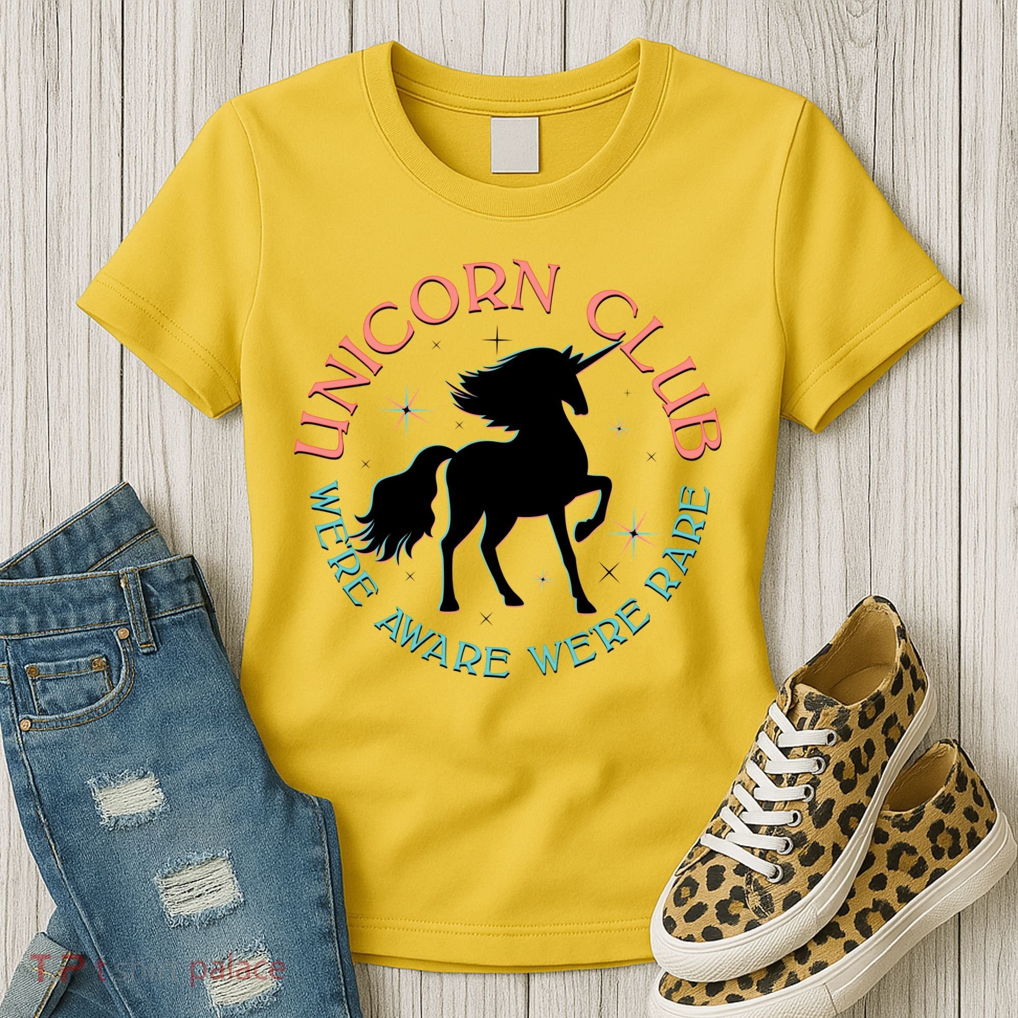 Unicorn Club We're Aware We're Rare Women's T-Shirt