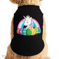 Unicorn Easter Eggs Doggie Tank thumb 0