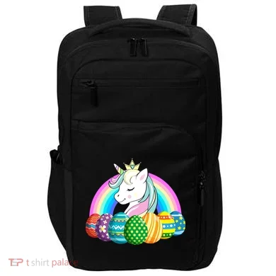 Unicorn Easter Eggs Impact Tech Backpack