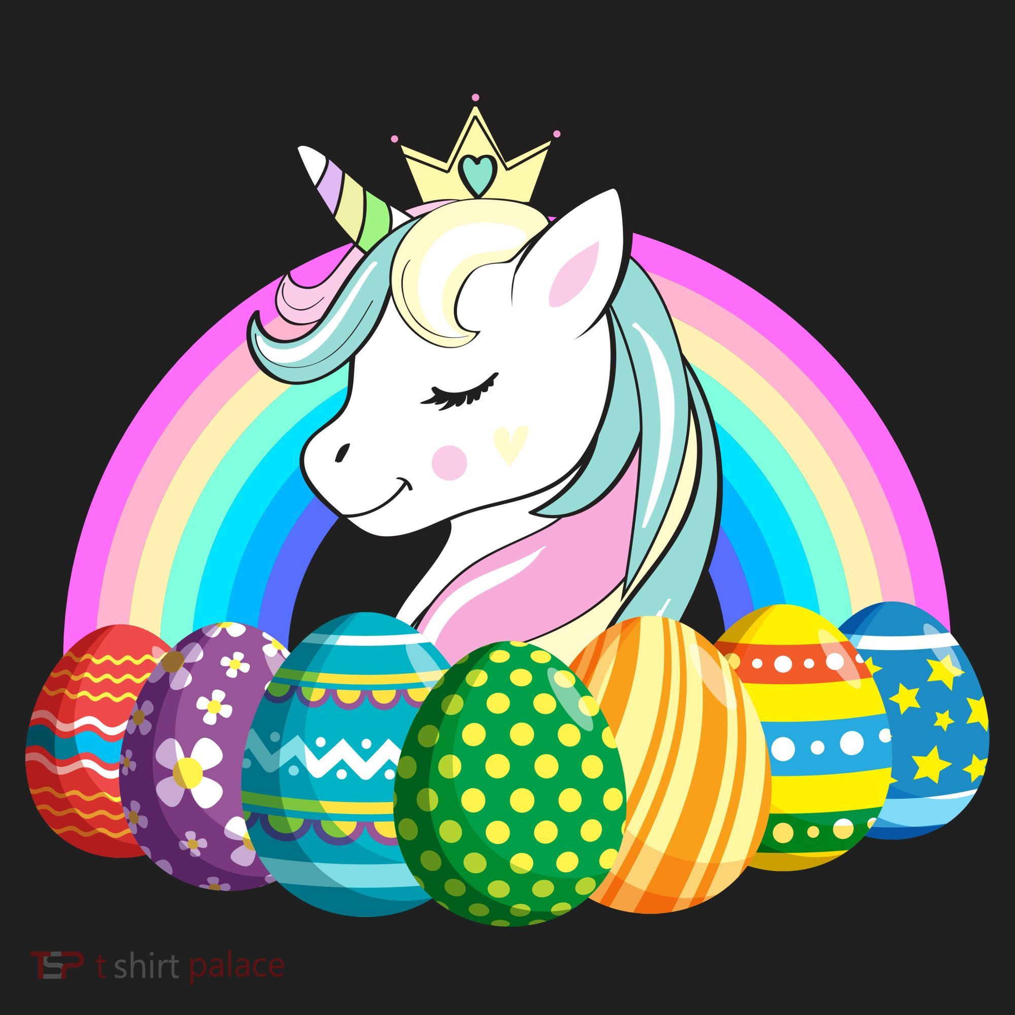 Unicorn Easter Eggs Beanie