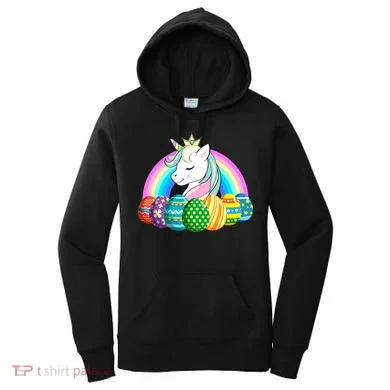 Unicorn Easter Eggs Women's Hoodie