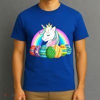 Unicorn Easter Eggs T-Shirt thumb 3