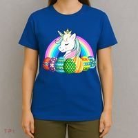 Unicorn Easter Eggs T-Shirt thumb 4