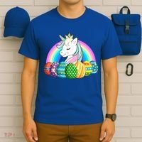 Unicorn Easter Eggs T-Shirt thumb 6