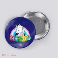 Unicorn Easter Eggs Button thumb 0