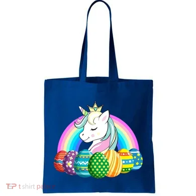 Unicorn Easter Eggs Tote Bag