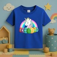Unicorn Easter Eggs Toddler T-Shirt thumb 3