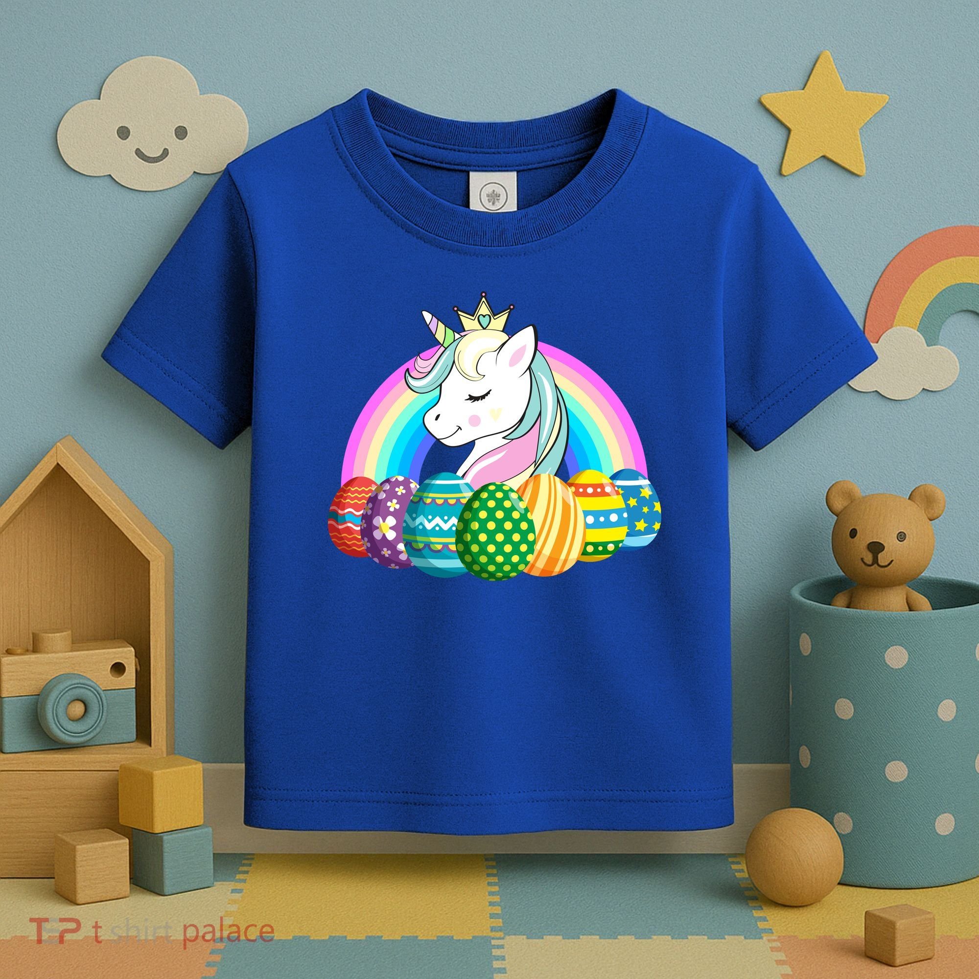 Unicorn Easter Eggs Toddler T-Shirt