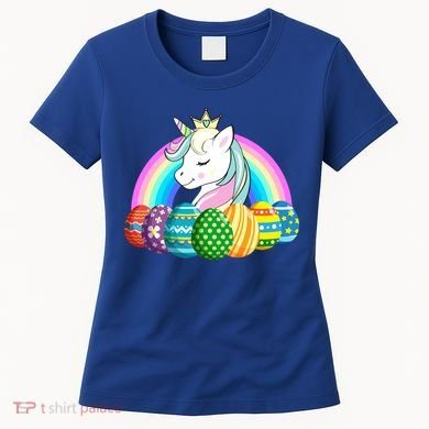 Unicorn Easter Eggs Women's T-Shirt