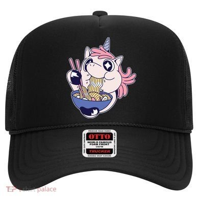 Unicorn Eating Ramen Noodles Hat
