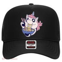 Unicorn Eating Ramen Noodles Hat thumb 0