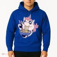 Unicorn Eating Ramen Noodles Hoodie thumb 2