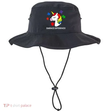 Unicorn Embrace The Differences Autism Bucket Hat