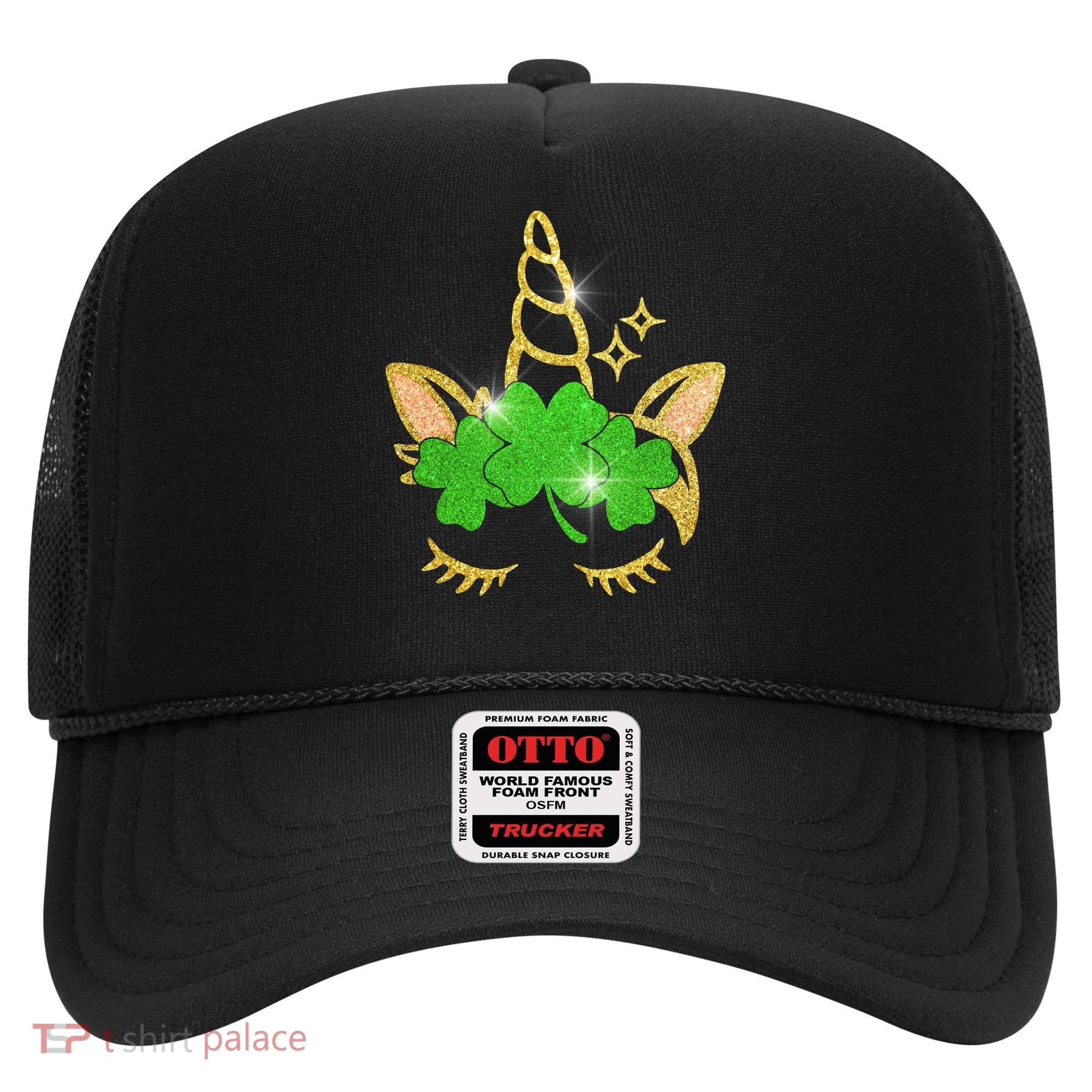 Unicorn Face St. Patrick's Day Hat